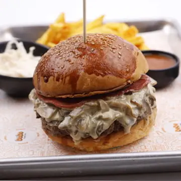 Burger menüsü